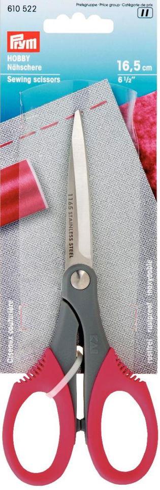 P610522 - HOBBY Sew scissors 6 1/2''16.5 cm x 3pc