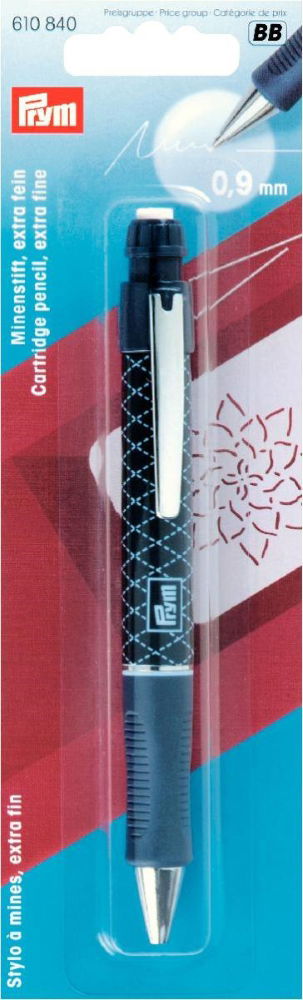 P610840 - Cartridge pencil with 2 cartridges white x 1pc