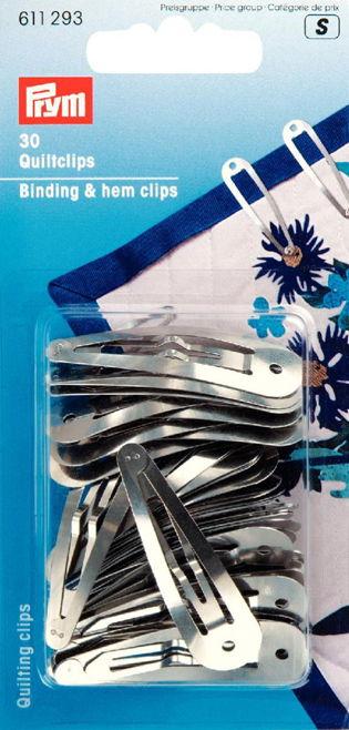 P611293 - Binding & Hem Clips x 30pc