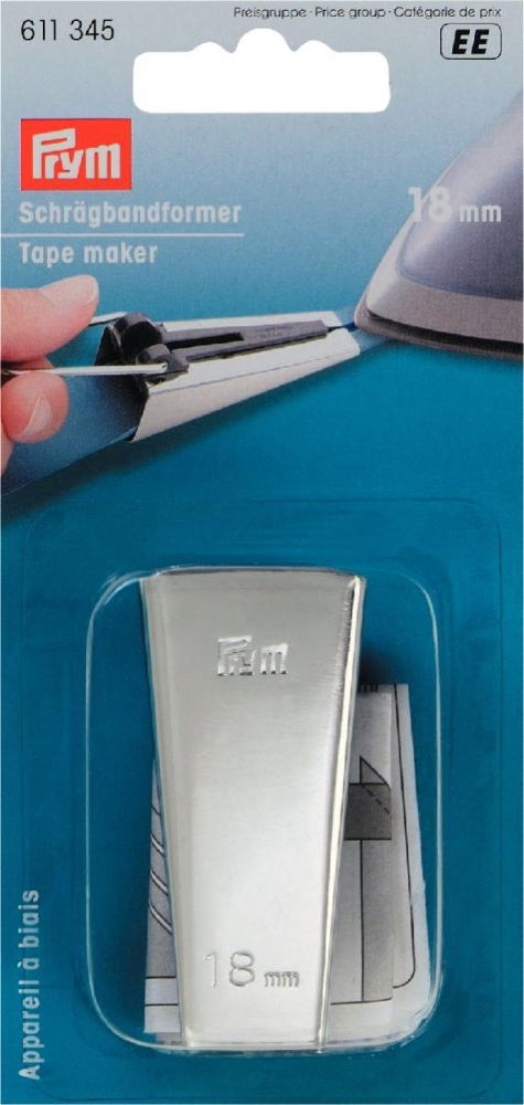 P611345 - Tape maker for folding bias bind 18mm x 1pc