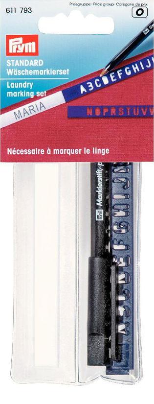 P611793 - *(KU)*Laundry Mark Set 3mtr.  iron-on tape x 1 set