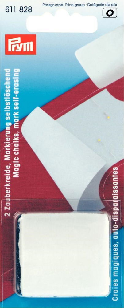 P611828 - **Magic Chalks white self-erasing x 2pc