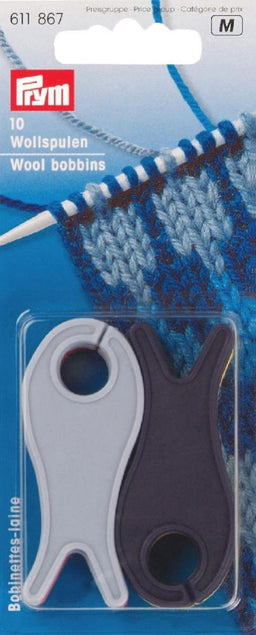 P611867 - Wool Bobbins small plastic x 10pc
