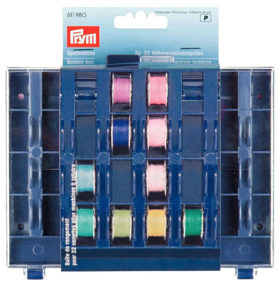 P611980 - Bobbin Box 32 Bobbins 3 x 13x16cm x 1pc