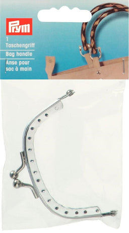 P615159 - Bag fastening Julia silver-colour x 1pc