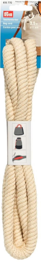 P615770 - BAG CORD 11MM NATURAL WHITE 2.5M