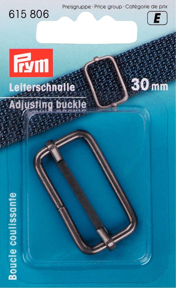 P615806 - **Adjusting buckle 30 mm antique silver x 1 pc