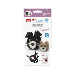 P624201 - Prym  Pom Cat mimi 2 templates 4 eyes 2 nose + order P624190