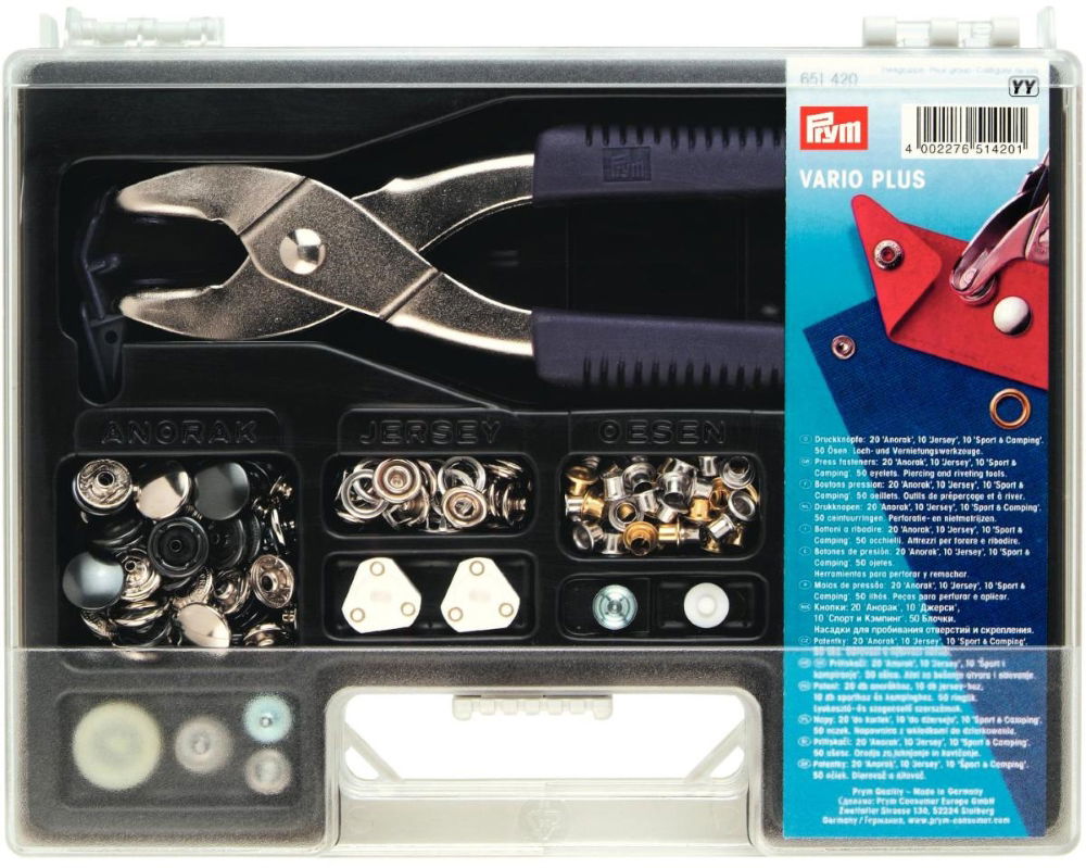 P651420 - Vario Plus assorted kit non-sew x 1pc