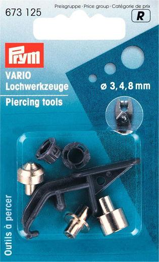 P673125 - Piercing Tools for Vario-pliers ST 3/4/8mm x 3pc