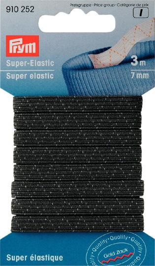 P910252 - Super-Elastic 7 mm black x 3mtr