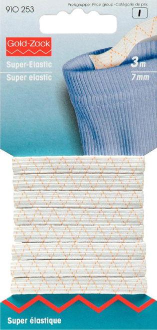 P910253 - Super-Elastic 7 mm white x 3mtr