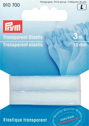 P910700 - Transparent-Elastic 10 mm x 3mtr