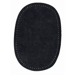P929031 Patches imitation suede iron-on 9.5 x 14.5cm black