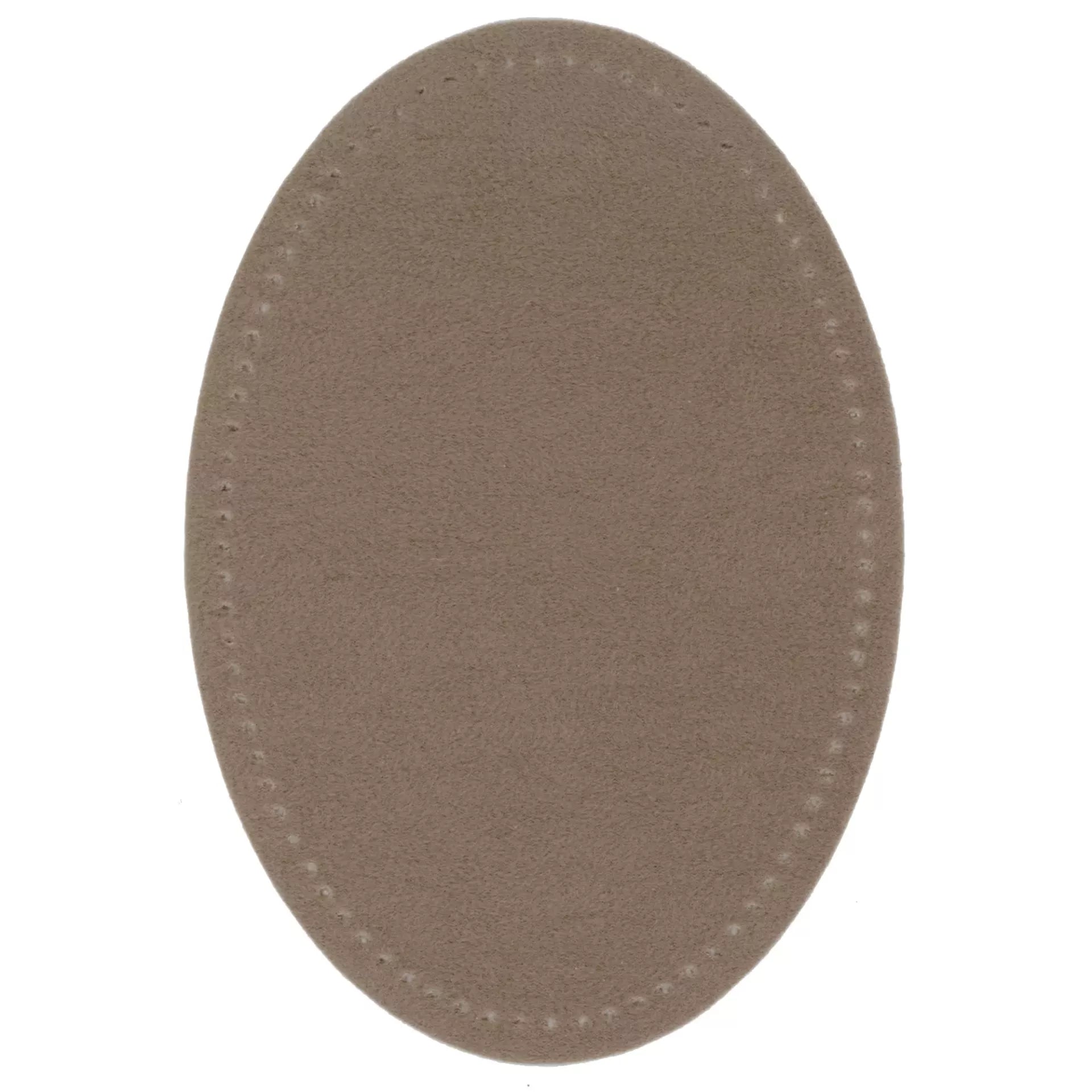 P929033 - Patches imitation suede iron-on 9.5 x 14.5cm stone 2pc