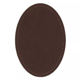 P929034 - Patches imitation suede iron-on 9.5 x 14.5cm dk brown 2pc