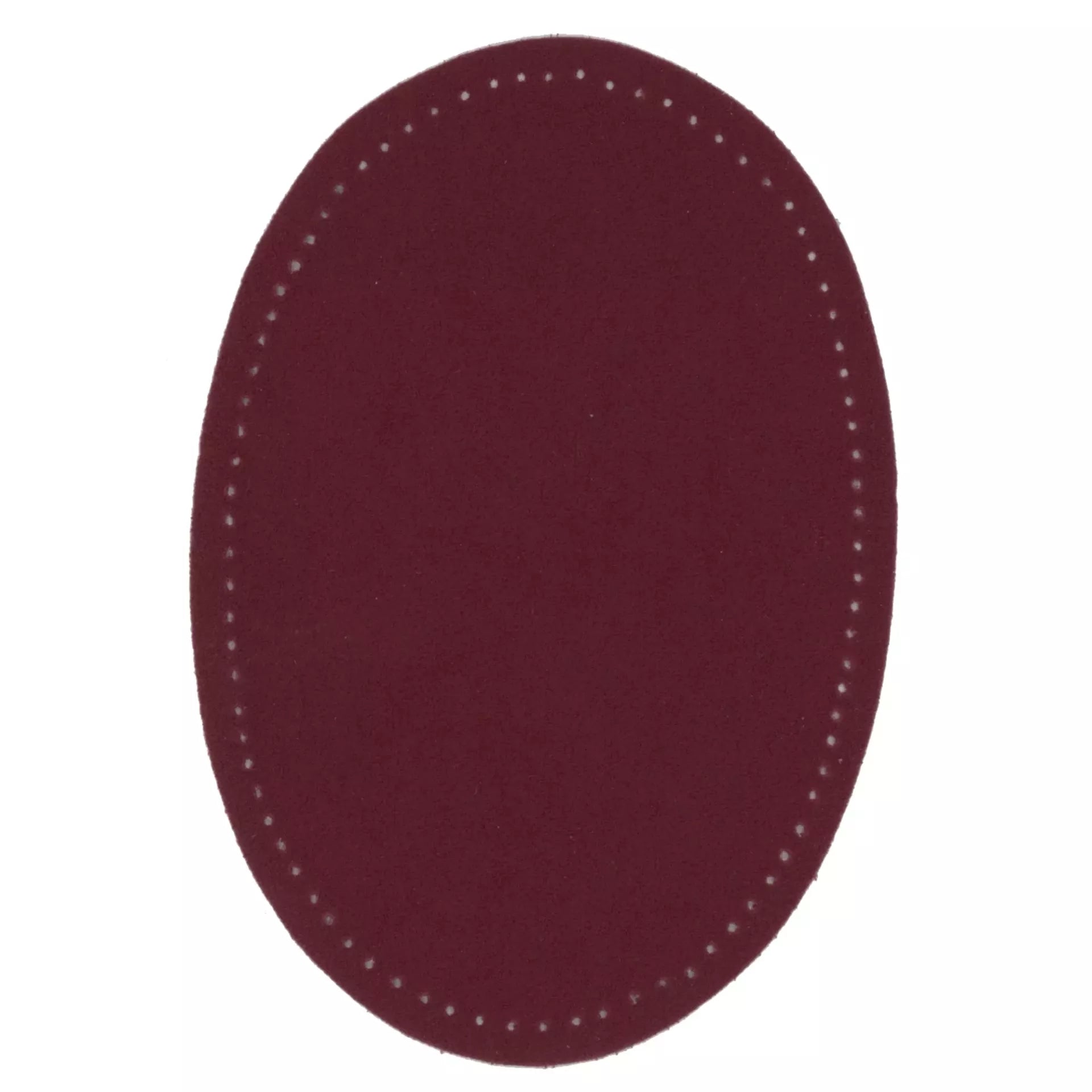 P929035 - Patches imitation suede iron-on 9.5 x 14.5cm dk red 2pc