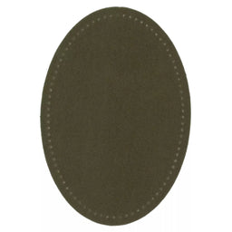 P929037 - Patches imitation suede iron-on 9.5 x 14.5cm olive 2pc
