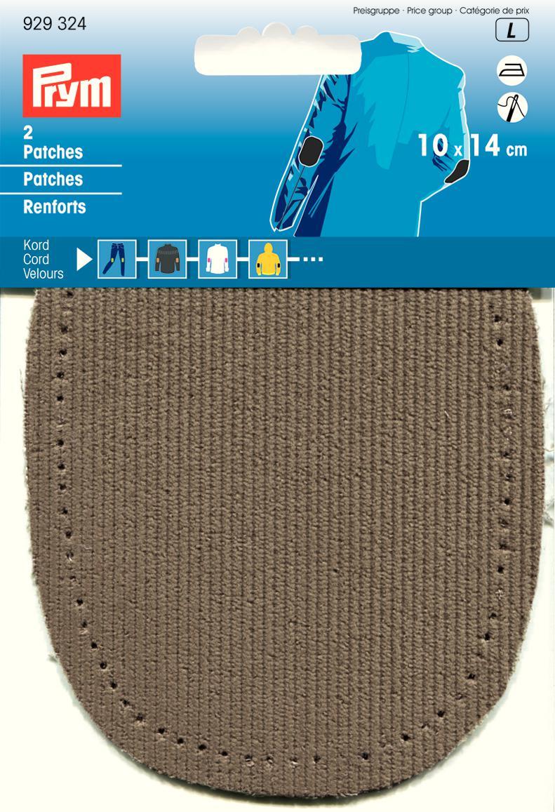 P929324  **Patches Cord for ironing 10 x 14cm green x 2pc
