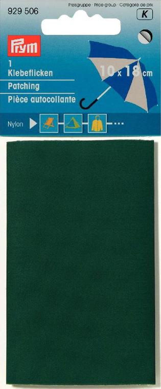 P929506 - Patching nylon adhesive. 10 x 18cm green x 0.018m