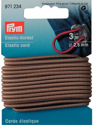 P971234 - Elastic-Cord 2.5mm beige x 3m