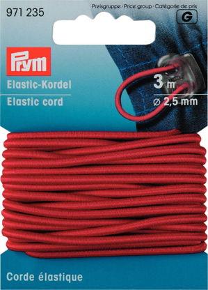 P971235 - Elastic-Cord 2.5mm red x 3m
