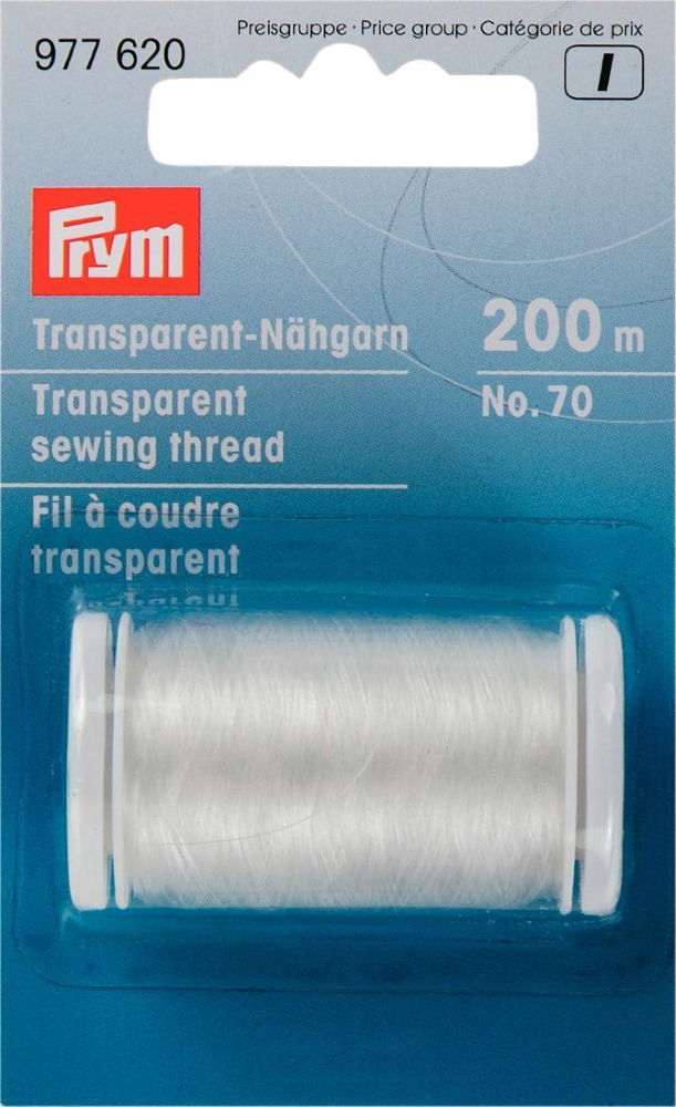 P977620 - Sewing thread transparent light x 200m