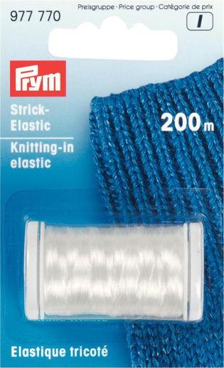 P977770 - Knitting-in Elastic transparent x 200m