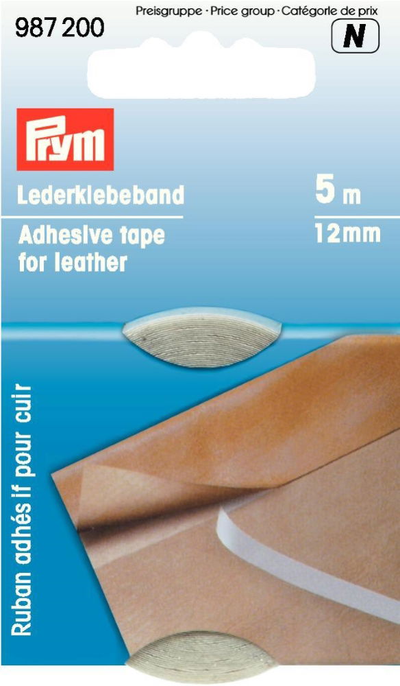 P987200 - Adhesive tape for leather 12mm x 5m