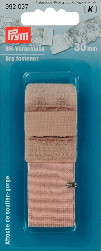 P992037 - Bra Fasten skin protection adj 2-ways 30mm flesh x 1pc