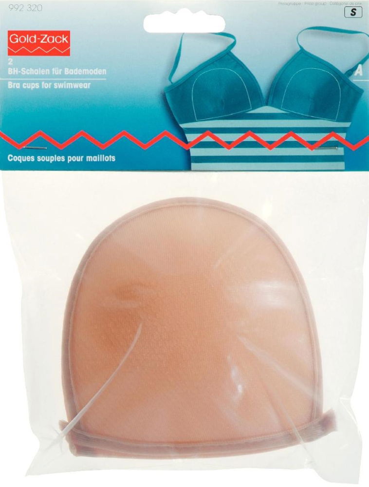 P992320 - **BRA CUPS FOR SWIMWEAR SIZE A FLESH X 2pcs