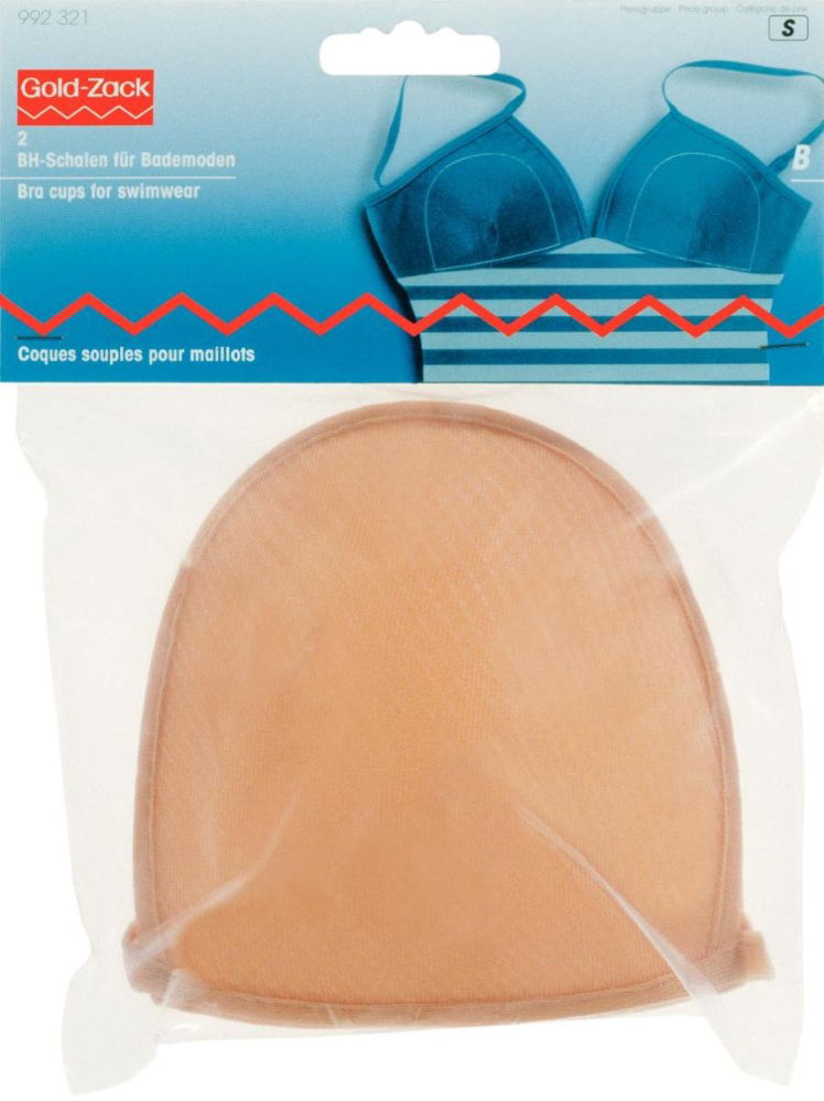P992321 - BRA CUPS FOR SWIMWEAR SIZE B FLESH X 2pcs