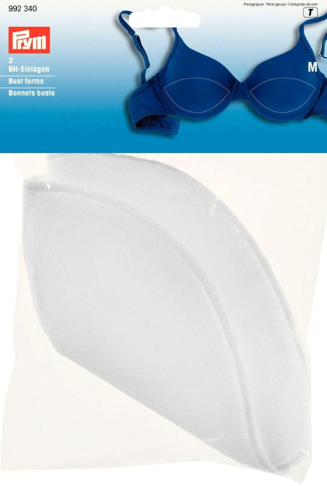 P992340 - Prym Bust Forms Size M white covering material 100% PA