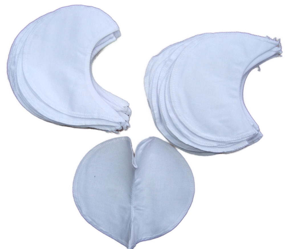 P994283 - Dress Shields Size M white 100 % Cotton x 25pr