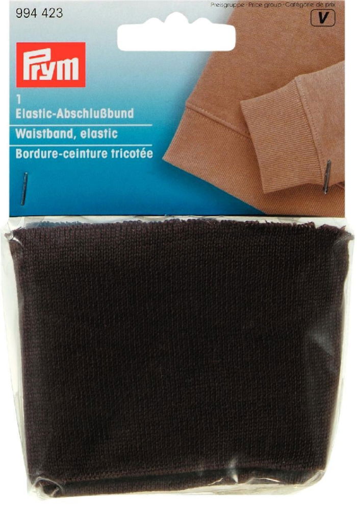 P994423 - Elastic Waistband brown 13 x 66cm x 1 pc