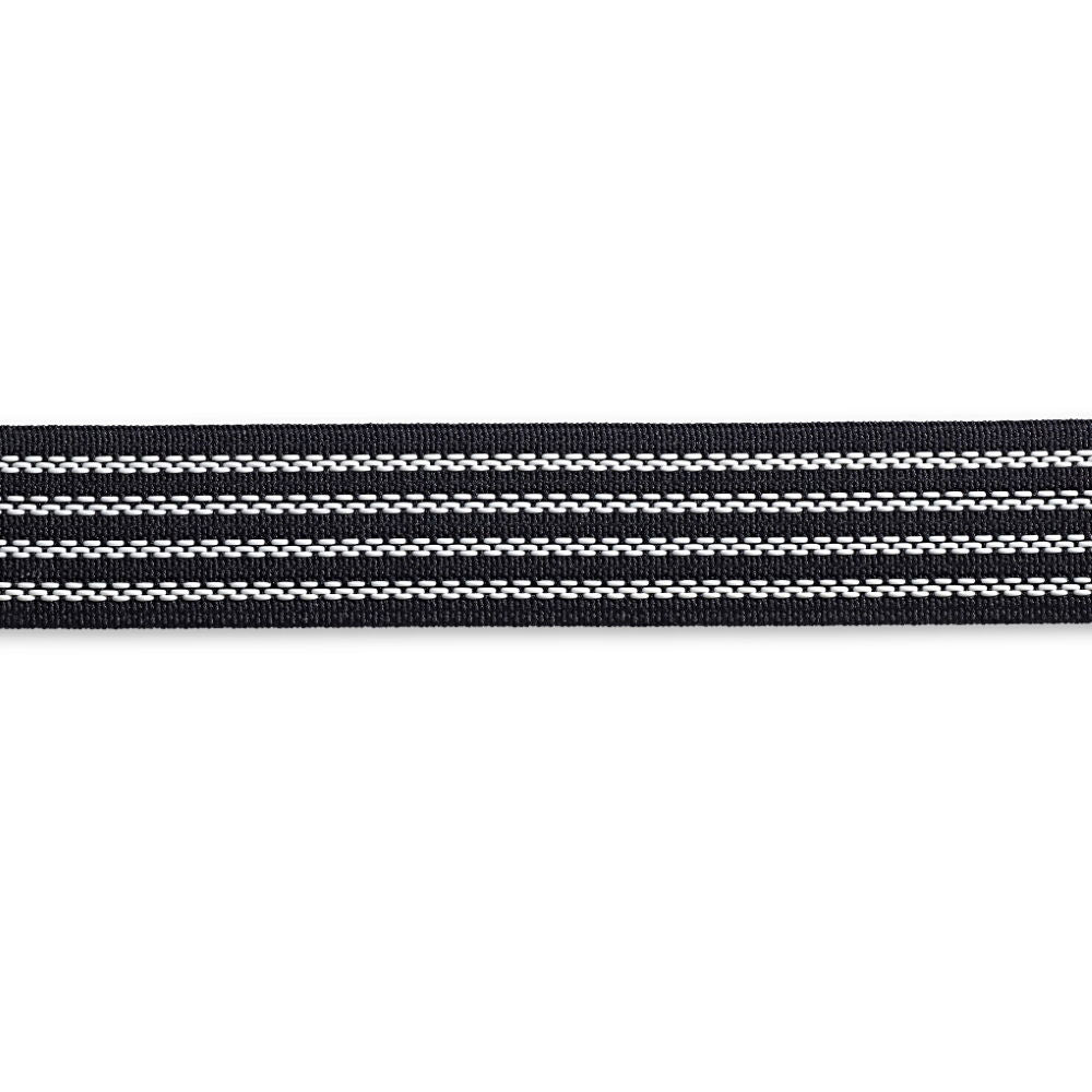 P996405 - Elastic Waistband non-slip 25 mm black x 10m