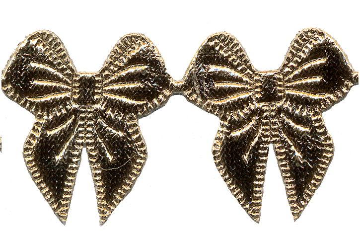 PADC-BG - PADDED TRIM BOW GOLD