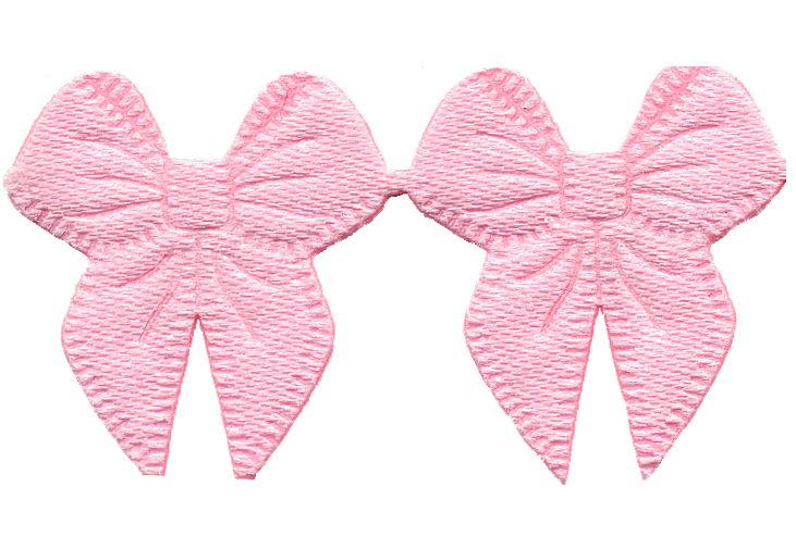 PADC-BPK - PADDED TRIM BOW PINK