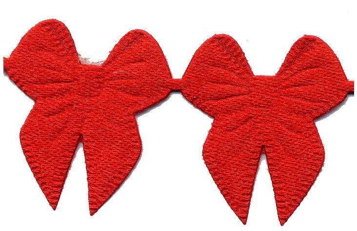 PADC-BR - PADDED TRIM BOW RED
