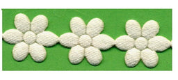 PADC-DCR - PADDED TRIM DAISY CREAM