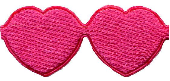 PADC-HCE - PADDED TRIM HEART CERISE