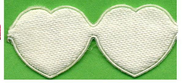 PADC-HCR - PADDED TRIM HEART CREAM