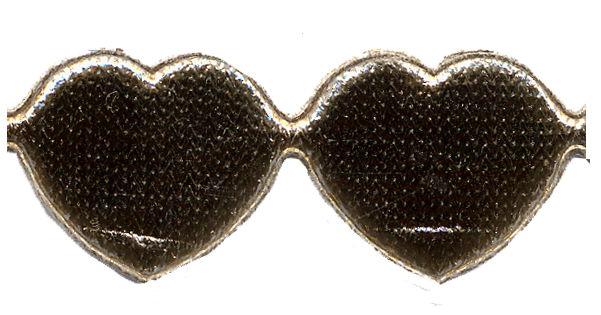 PADC-HG - PADDED TRIM HEARTS GOLD