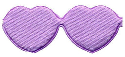PADC-HLI - PADDED TRIM HEARTS LILAC