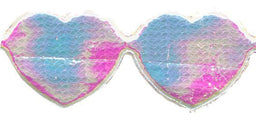 PADC-HPL - PADDED TRIM HEARTS PEARL