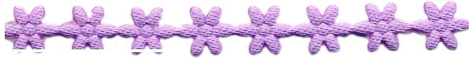 PADC-MFLI - PADDED TRIM MINI FLOWERS LILAC