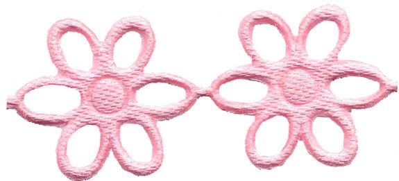 PADC-OPK - PADDED TRIM OPEN FLOWER PINK