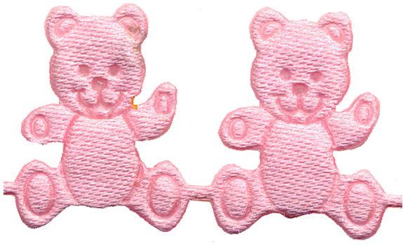 PADC-TPK - PADDED TRIM TEDDY PINK (15M)