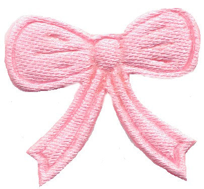 PADM-BPK  **PADDED MOTIF BOW PALE PINK