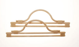 PCC - PC CANE EFFECT PLASTIC BAG HANDLES 32cm (Elbesee)